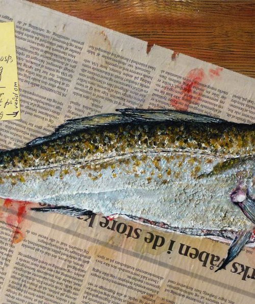Fresh fish, old news by Lena Smirnova