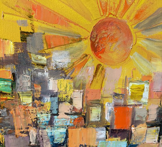 Sun Over the Mosaic City