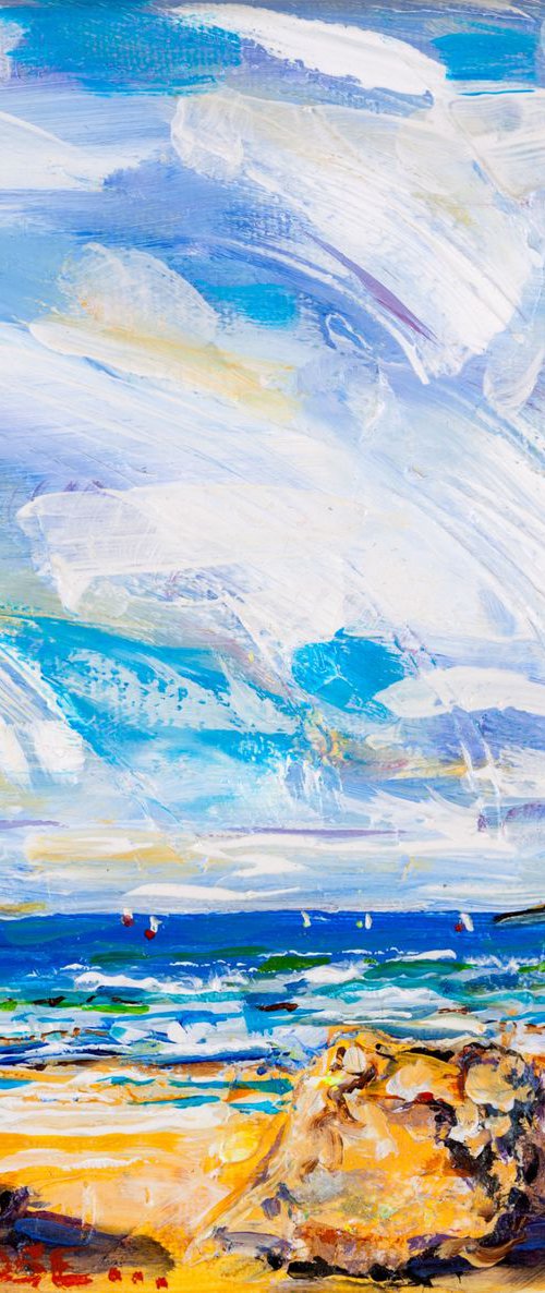 SUMMER SKY, CORNWALL by Diana Aungier-Rose