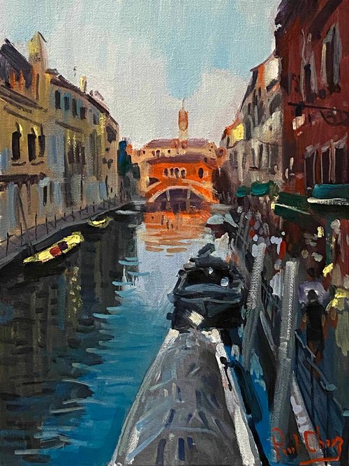 Venice Sunset #10 by Paul Cheng