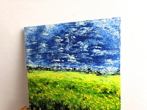 Green Yellow Field