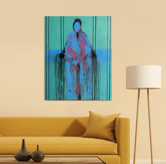 Pastel Green Abstract