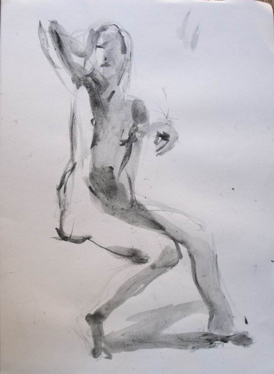 Nude Seated