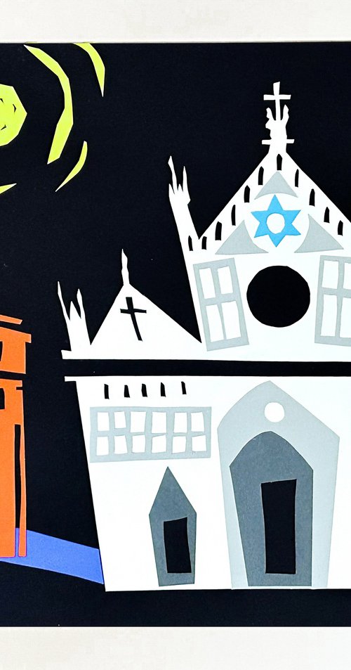 sun shines on santa croce by Deke Wightman