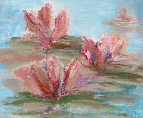 Waterlilies by Geeta Yerra
