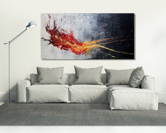 Spouting Spell (Spirits Of Skies 128112) (160 x 80 cm) XXXL (64 x 32 inches)