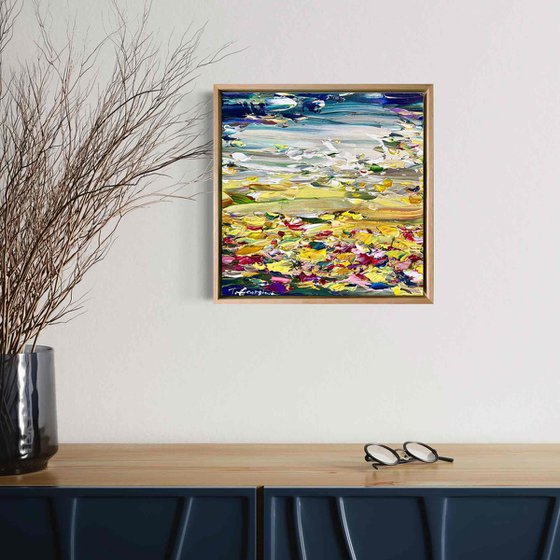 ‘Hug from pink sunset' FRAMED