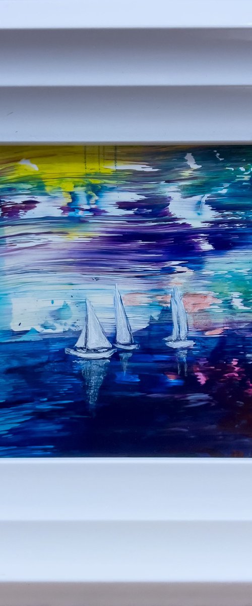 We Are Sailing by KM Arts