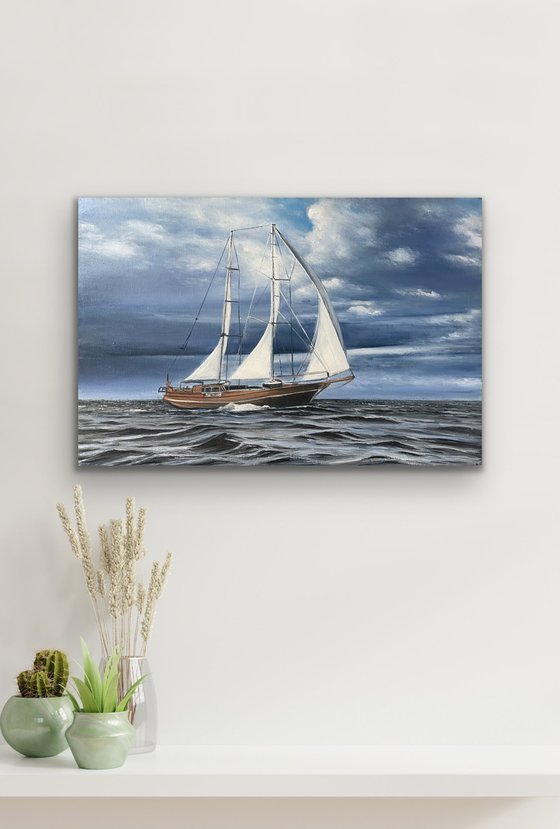 Sailing in winds of freedom