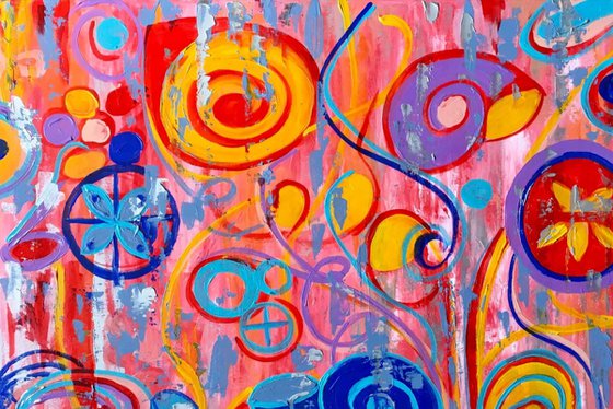 Abstract summer and sunshine