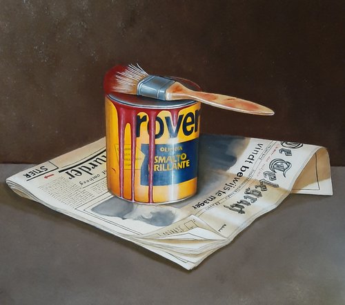 Paint can by olga formisano