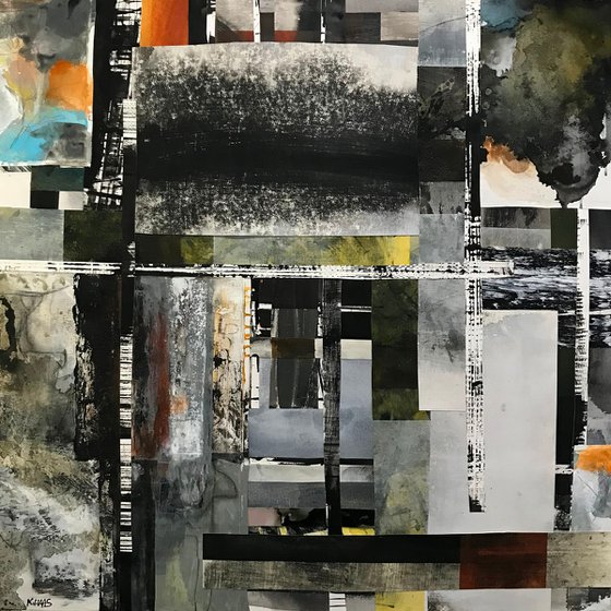 Resplendent Disjointed Reality Collage