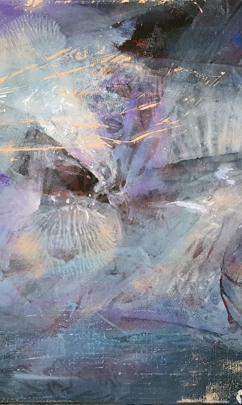 FOLLOWING THE MEMORY OF SILENCE DIAPHANE LIGHT MINDSCAPE SIGNED KLOSKA by Kloska Ovidiu
