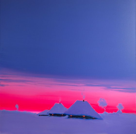 Winter Pink Twilight