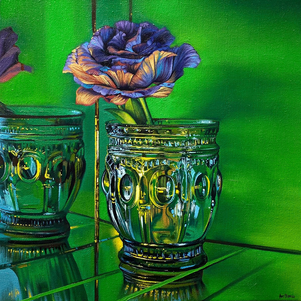 Green Glass by Anastasia Parfilo