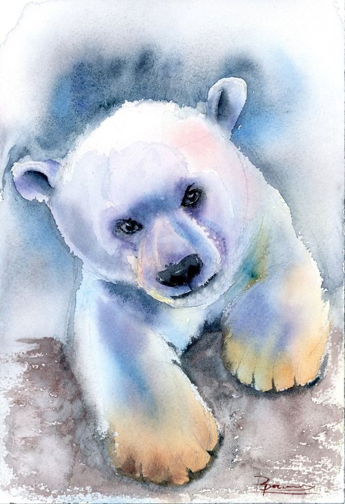 Polar bear by Olga Shefranov (Tchefranov)