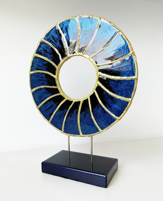 Blue Eye. Table decoration Sculpture 3D. Art. Modern Art. Good Eye. Contemporary decor, Art object