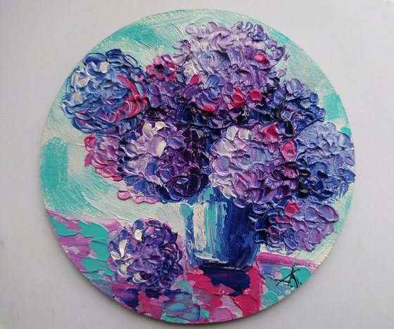 Hydrangea - small painting