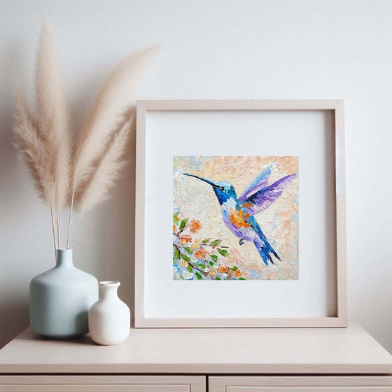 Hummingbird flying