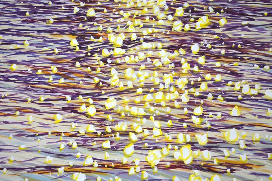 Golden sparks of the ocean.
