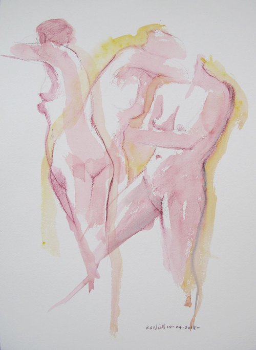 Overlapping nudes by Rory O’Neill