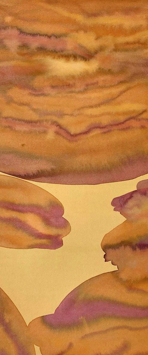 Fleurs #2 - Floral abstract by Isabella Nazzarri