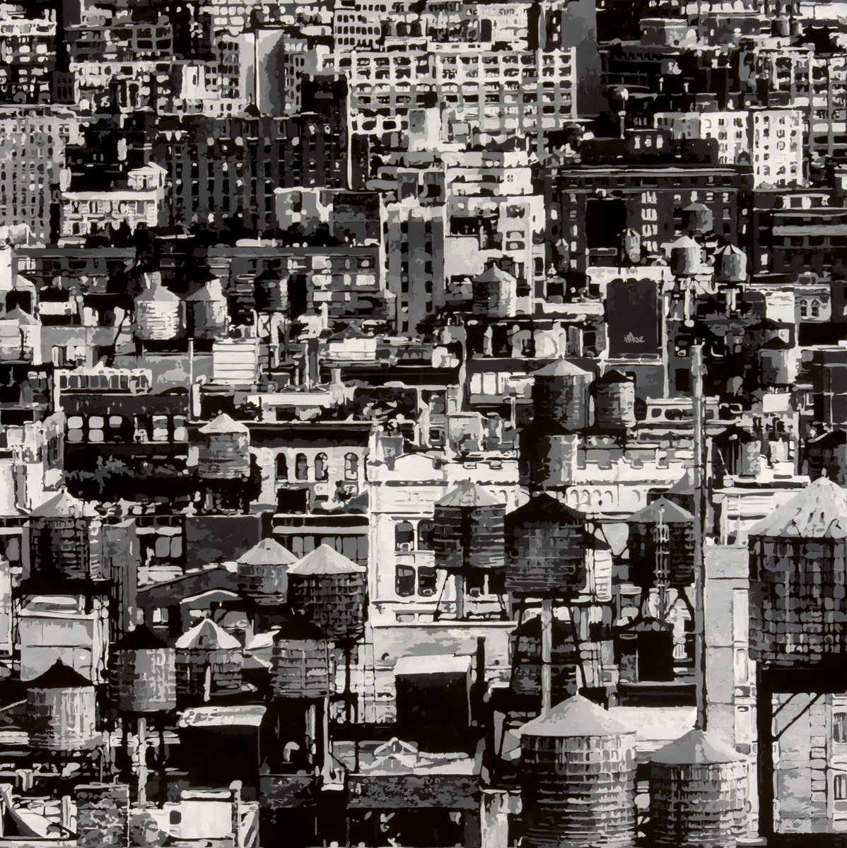 New York Rooftops by Marco Barberio