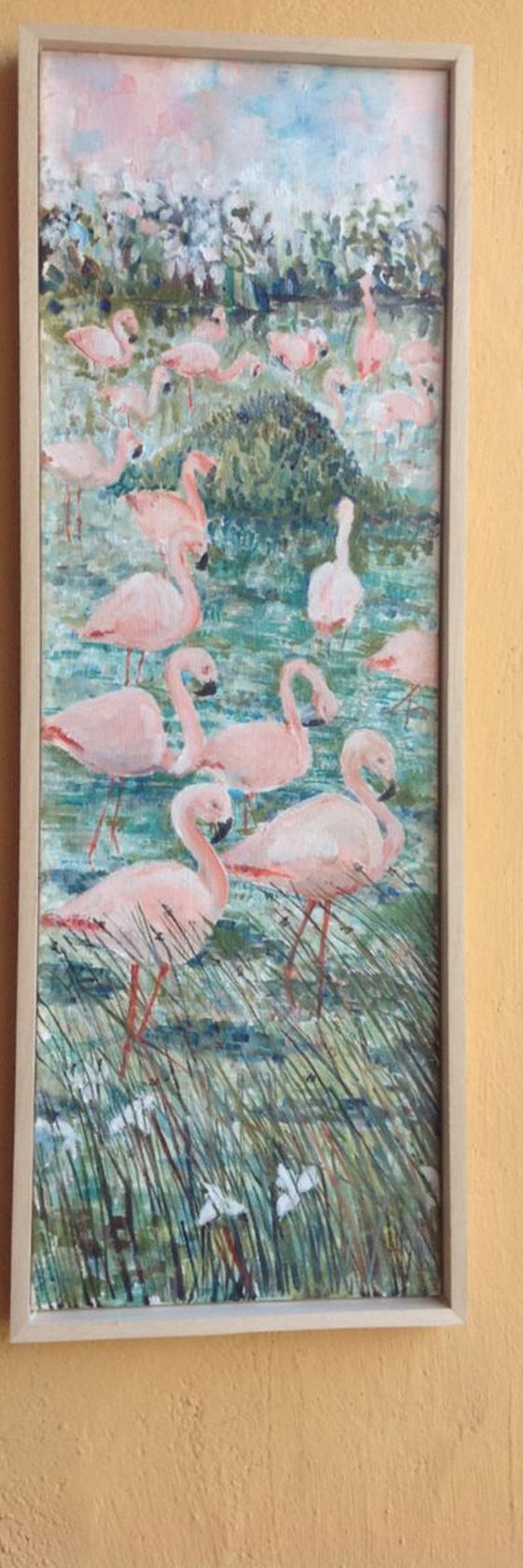 Tall Flamingos