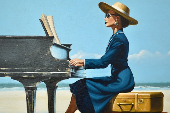 Playing the Blues - to some Sand