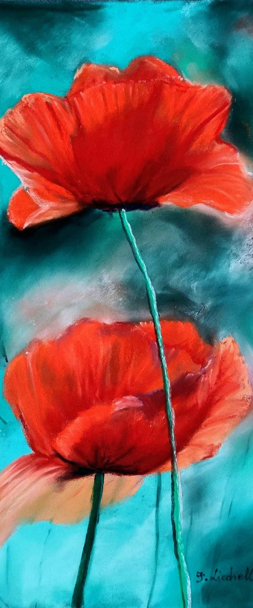 Poppies by Francesca Licchelli