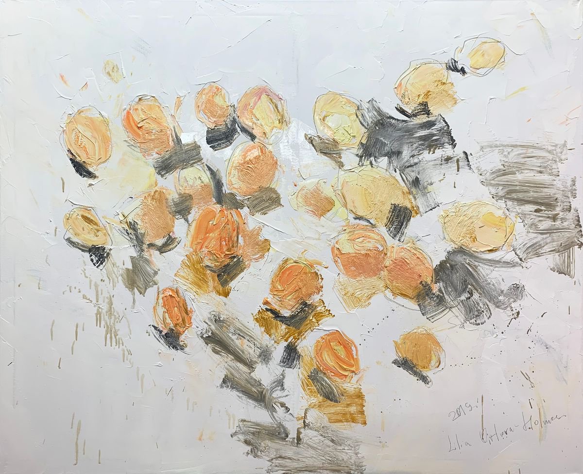 Apricots. by Lilia Orlova-Holmes
