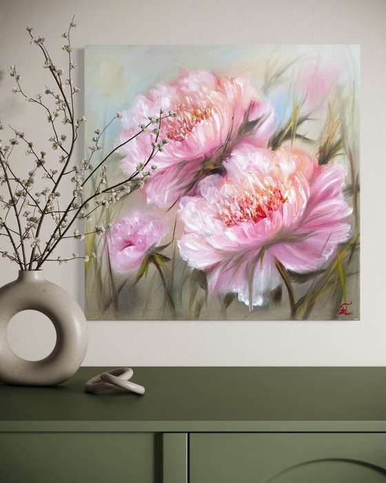 Magic peonies series - Summer kiss