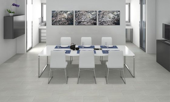 Water (Triptych) - Three 24x16in Aluminium Panels
