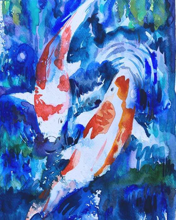 Koi fish