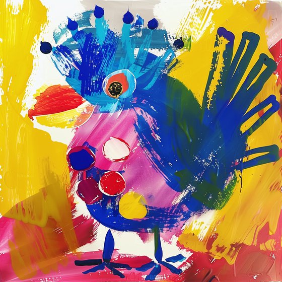 Joyful Plumage