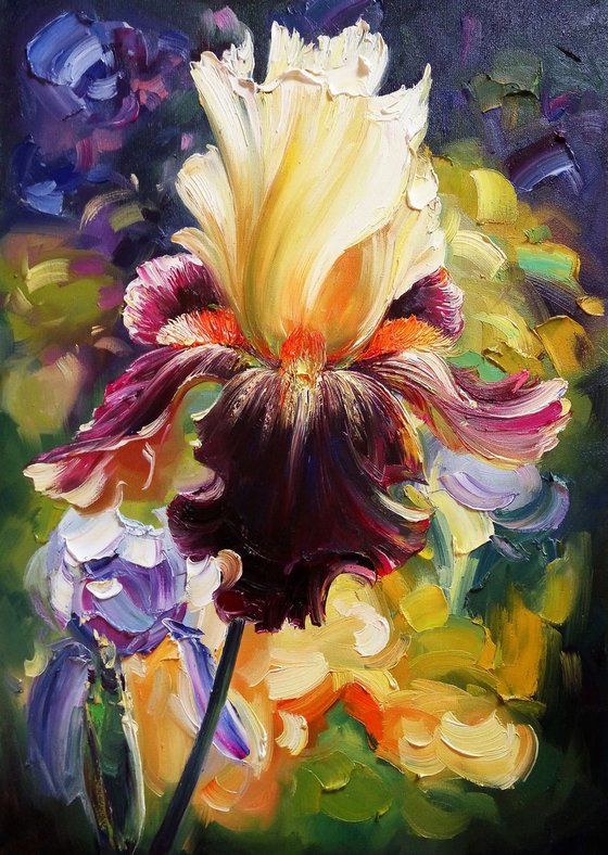 "Iris" original artwork by Artem Grunyka