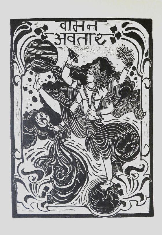 Vamana  Avatara- Indian mythology series