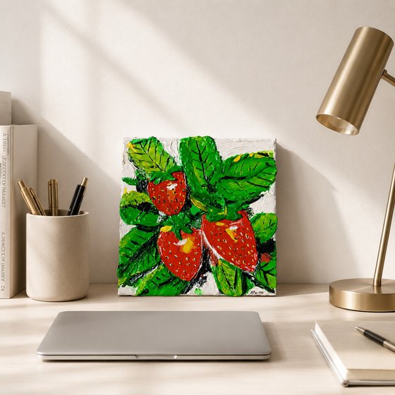Red Strawberries from the Marchfeld