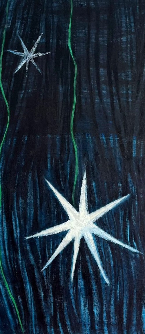 Gibraltar at night by Olesia Podobied