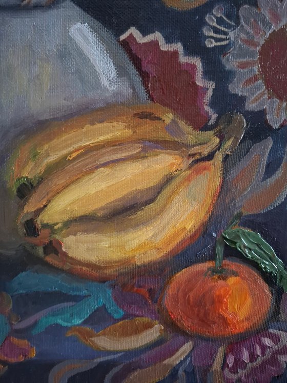 Still-life with bananas