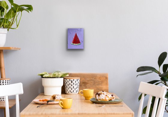 Watermelon slice (violet)