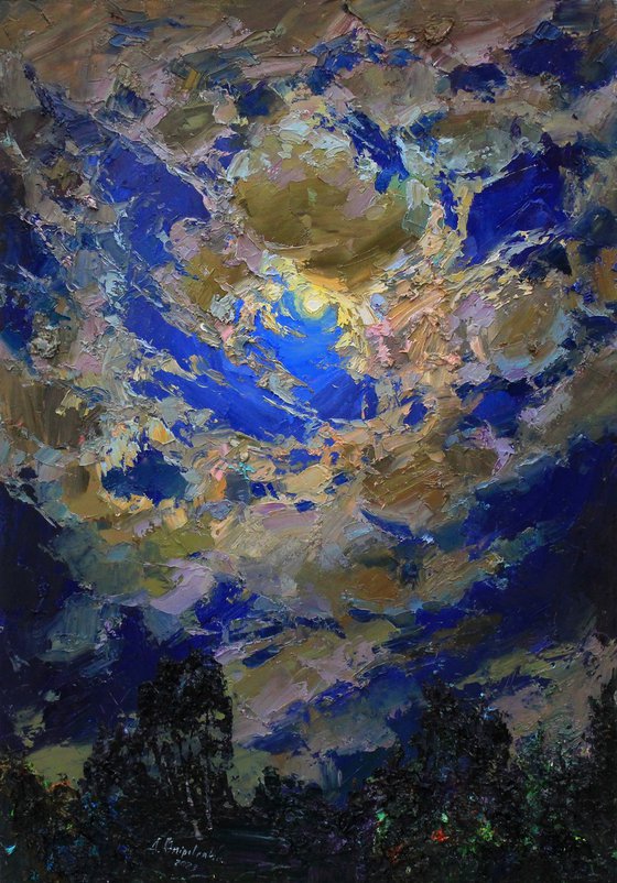 Fairytale night sky