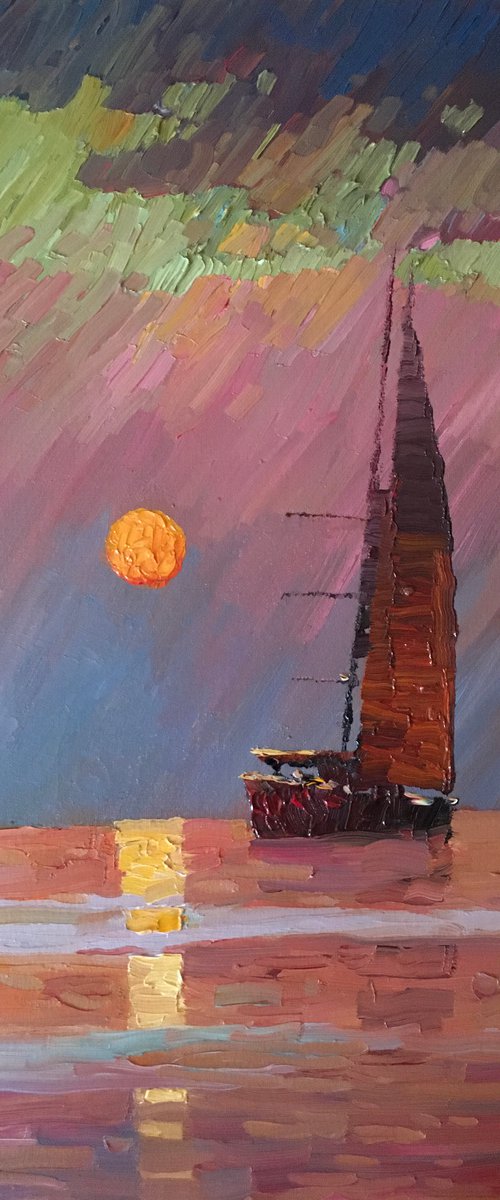 Seascape in Greece by Andrii Kovalyk