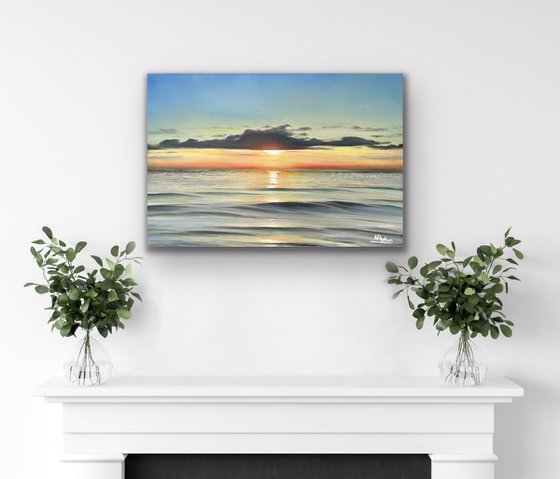 CONNECTION - SUNSET SEASCAPE 2022