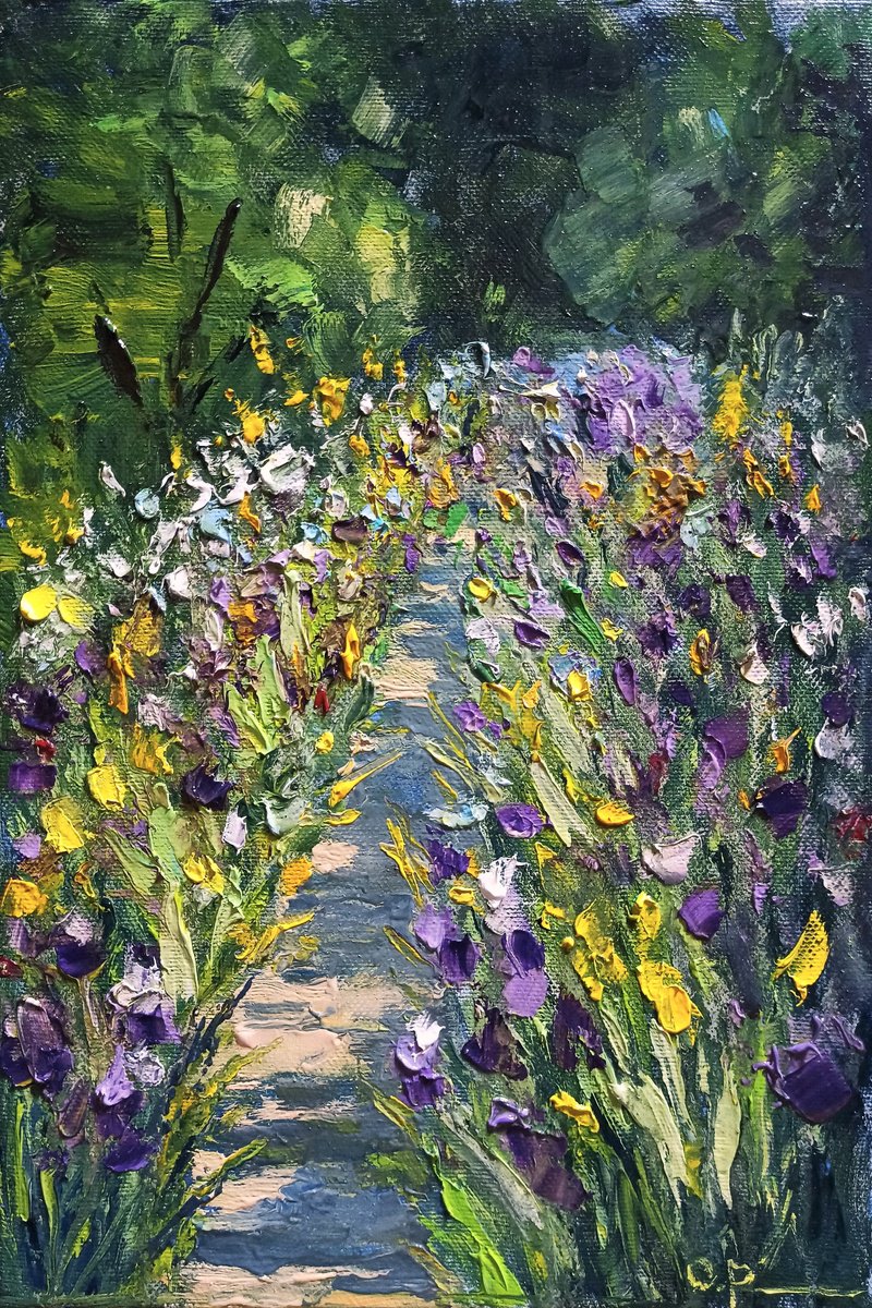Impression. Monet’s garden by Oleh Rak