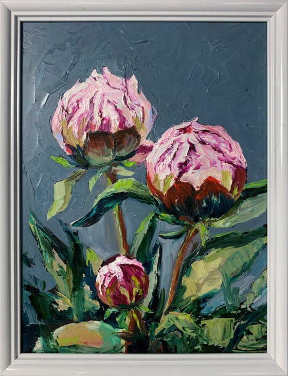 Pink peonies.