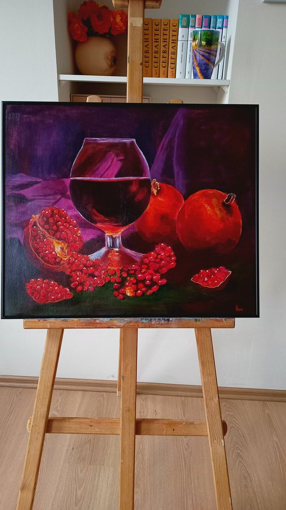 Гранаты и вино