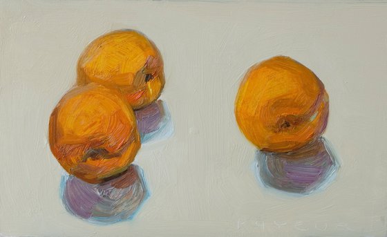 three apricots