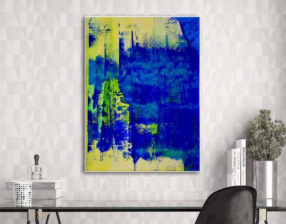Abstract #2 By Nestor Toro, 9 X 12, Artwork For Sale On Artfinder