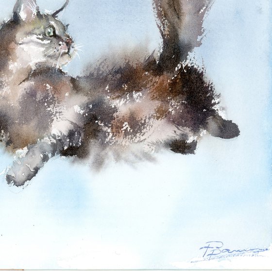 Midair Mischief - Diptych